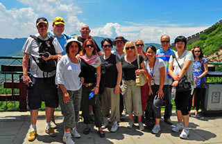 Group Photo on the Badaling Great Wall Group Photo on the Badaling Great Wall